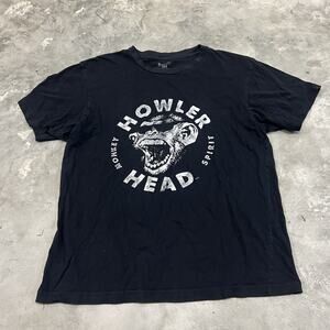 Howler Head Black Howler Head Monkey Spirit Short Sleeve TShirt Size Medium